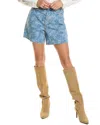 Rag & Bone Maya Laser Floral Short In Multi