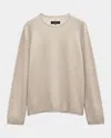 Rag & Bone Men's Bennet Textured Sweatshirt In Lttan