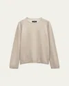 Rag & Bone Men's Bennet Textured Sweatshirt In Lttan