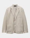 Rag & Bone Butler Donegal Virgin Wool & Linen Blend Blazer In Sand