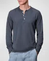Rag & Bone Men's Classic Flame Henley, Ombre
