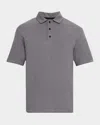 Rag & Bone Men's Classic Flame Polo Shirt In Dark Grey