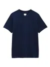 Rag & Bone Classic Fit Short Sleeve Tee In Navy