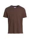 Rag & Bone Men's Classic Flame T-shirt In Washed Brown