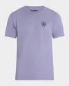 Rag & Bone Men's Dagger Short-sleeve T-shirt In Washedpurp