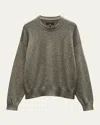 Rag & Bone Men's Dexter Marled Sweater In Army Multi