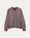 Rag & Bone Men's Dexter Marled Sweater In Maroonmult