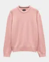 Rag & Bone Men's Downing Cashmere Sweater In Washed Rose