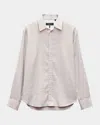 Rag & Bone Finch Linen Blend Button-up Shirt