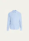 Rag & Bone Men's Fit 2 Engineered Oxford Sport Shirt In Bluoxford