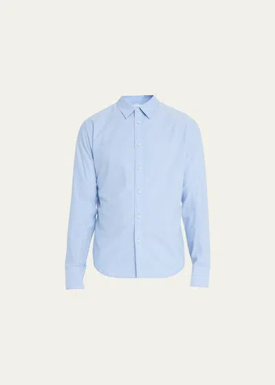 Rag & Bone Men's Fit 2 Engineered Oxford Sport Shirt In Bluoxford