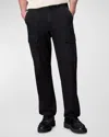 Rag & Bone Men's Fit 4 Denim Cargo Pants In Blk