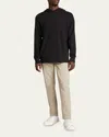 Rag & Bone Men's Flame Jersey Pullover Hoodie In Black