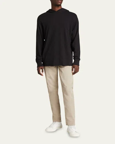 Rag & Bone Men's Flame Jersey Pullover Hoodie In Black