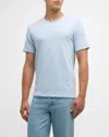Rag & Bone Classic Fit Short Sleeve Tee In Ltblue