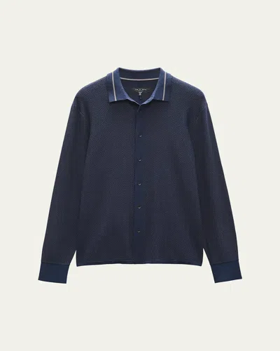 Rag & Bone Men's Hamlin Button-down Shirt In Salute