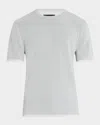 Rag & Bone Men's Harvey Knit T-shirt In Ltblue