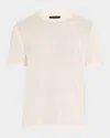 Rag & Bone Men's Harvey Knit T-shirt In White