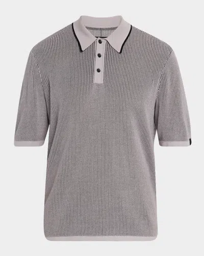 Rag & Bone Men's Harvey Striped Knit Polo