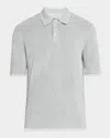Rag & Bone Harvey Relaxed Polo In Blue
