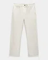 Rag & Bone Man Pants Cream Size 34 Cotton, Viscose, Elastane In Offwht
