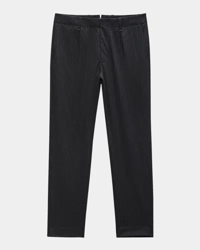 RAG & BONE MEN'S LENNOX TONAL PINSTRIPE TROUSERS