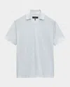 Rag & Bone Johnny Linen Polo Shirt