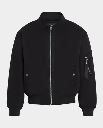 RAG & BONE MEN'S MANSTON VINTAGE TERRY BOMBER JACKET