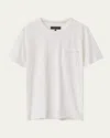 Rag & Bone Miles Organic Cotton Pocket T-shirt In Pfd