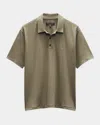 Rag & Bone Men's Pima Cotton Polo Shirt In Army