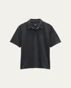 Rag & Bone Men's Pima Cotton Polo Shirt In Black