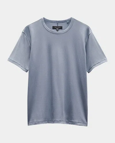 Rag & Bone Men's Pure Pima T-shirt In Sea Grey