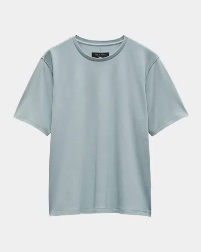 Rag & Bone Men's Pure Pima T-shirt In Stoneblue