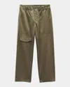 Rag & Bone Men's Samson Denim Cargo Pants In Gravel