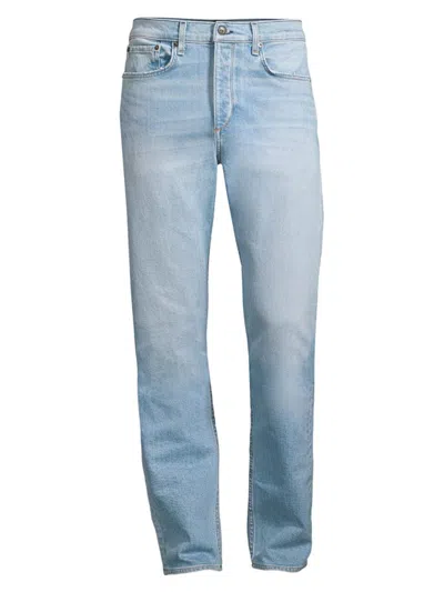 Rag & Bone Men's Straight-fit Shotwell Jeans In Light Blue