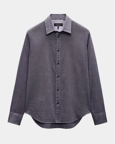 Rag & Bone Men's Tomlin Stretch Dobby Shirt