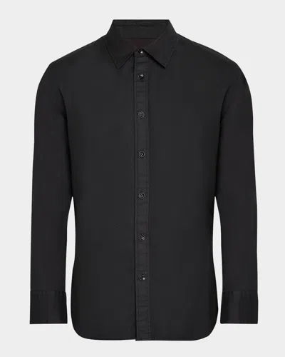 RAG & BONE MEN'S TOMLIN STRETCH DOBBY SHIRT