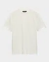 Rag & Bone Zuma Johnny Collar Chevron Terry Cloth Polo Sweater