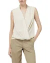 Rag & Bone Meredith Sleeveless Surplice Top In Multi