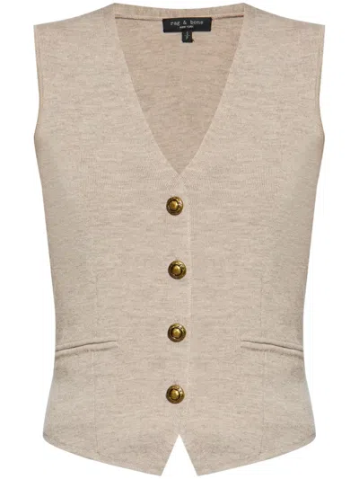 RAG & BONE MERINO-BLEND GILET