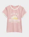 Rag & Bone Miami Boxy Ringer Tee