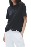 Rag & Bone Black Mica City T-shirt