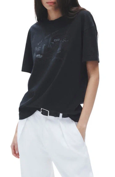 Rag & Bone Black Mica City T-shirt