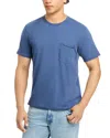 Rag & Bone Miles Tee In Principal Jersey In Indigo