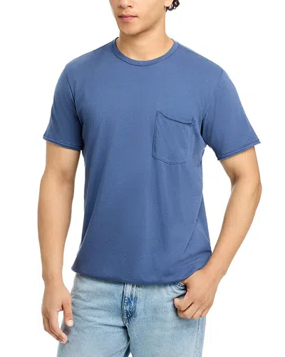Rag & Bone Miles Tee In Principal Jersey In Indigo