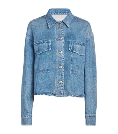 Rag & Bone Miramar Jaiden Denim Jacket In Valentina