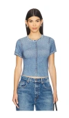 Rag & Bone Miramar Crewneck Baby Tee