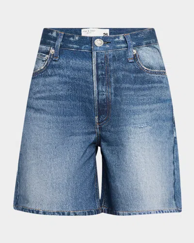 Rag & Bone Miramar Kaia Shorts In Cosmos