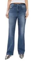 Rag & Bone Miramar Shea Relaxed Straight Jeans Cosmos In Cosmos