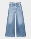 Rag & Bone Miramar Sofie Cropped Wide-leg Jeans In Minetta
